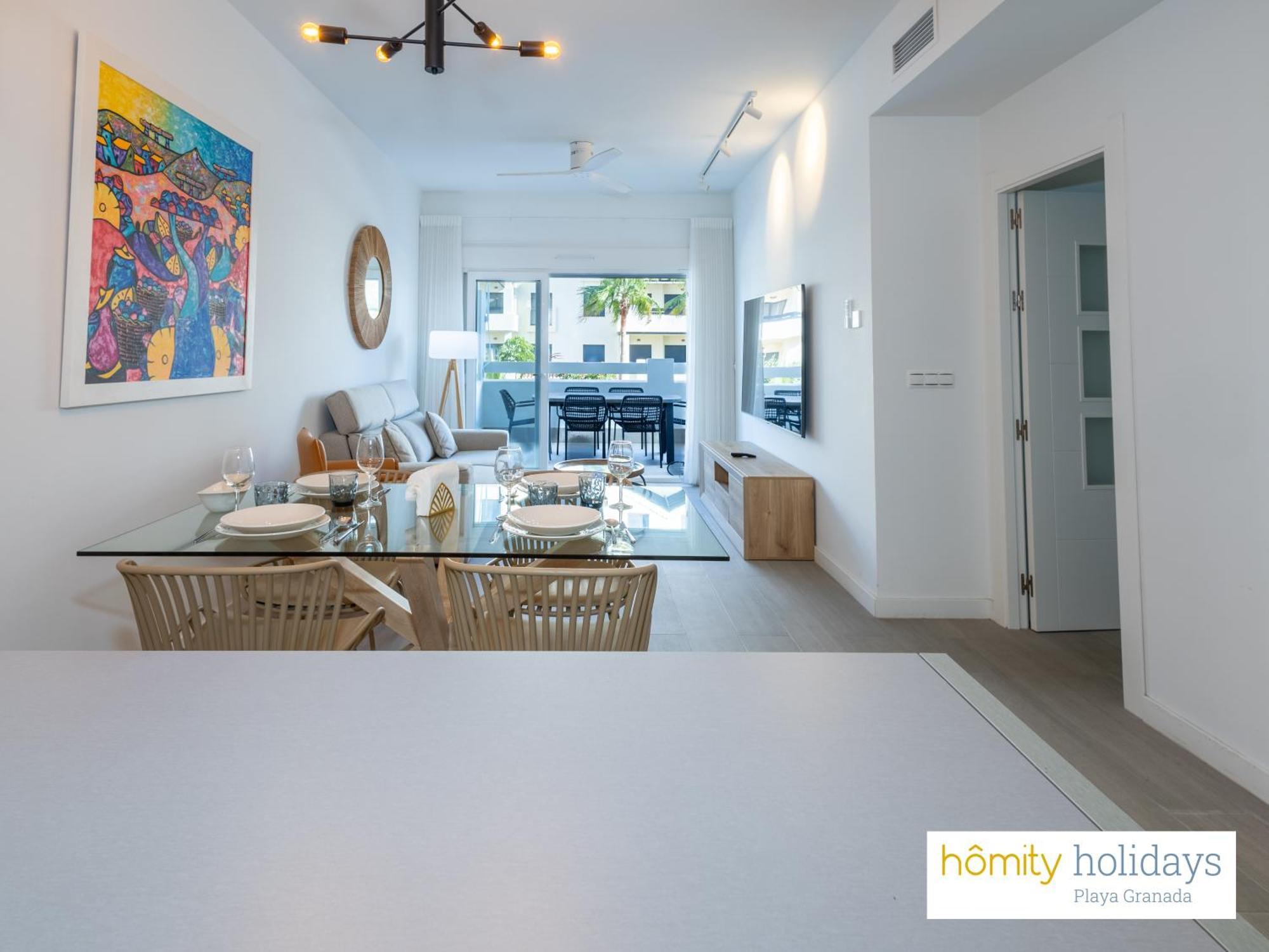 Homity Holidays - Playa Granada - Marina Golf Motril Exterior photo